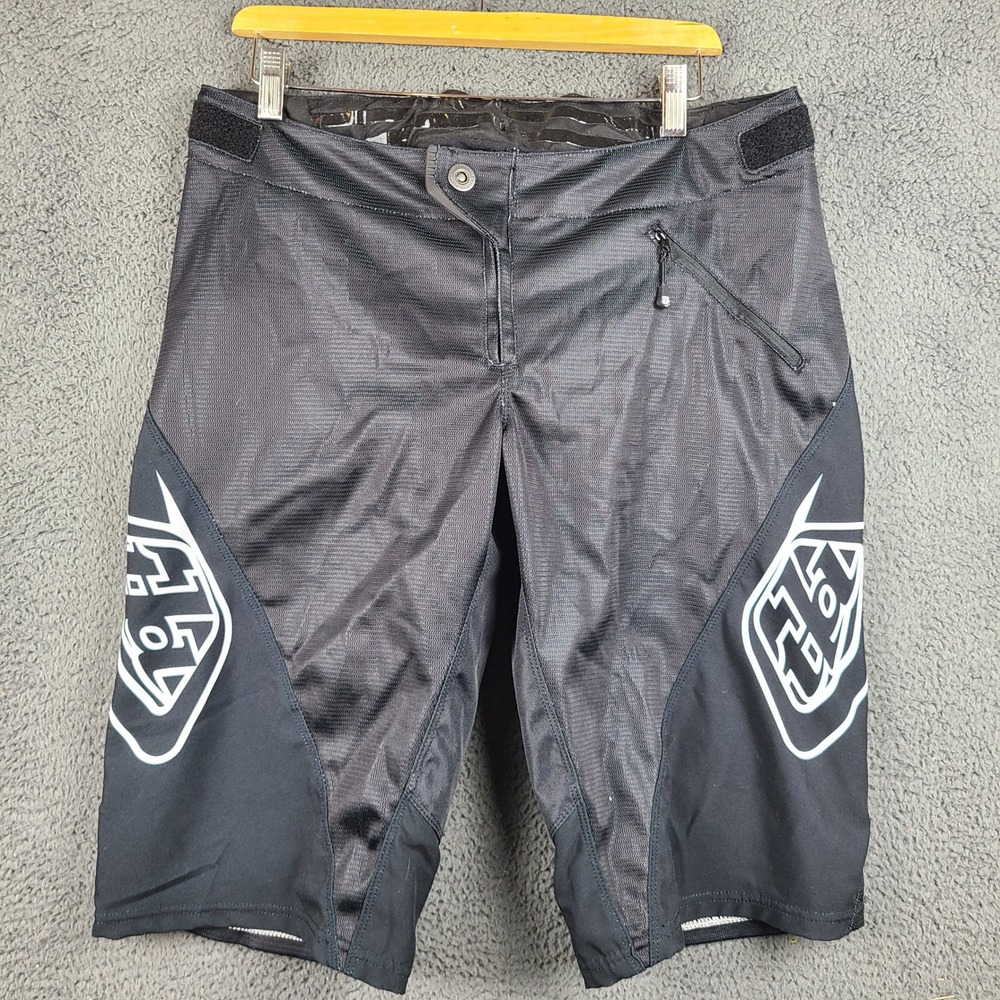 Troy Lee Designs Sprint MTB Shorts Mens 34 Black Downhill BMX Racing Mesh